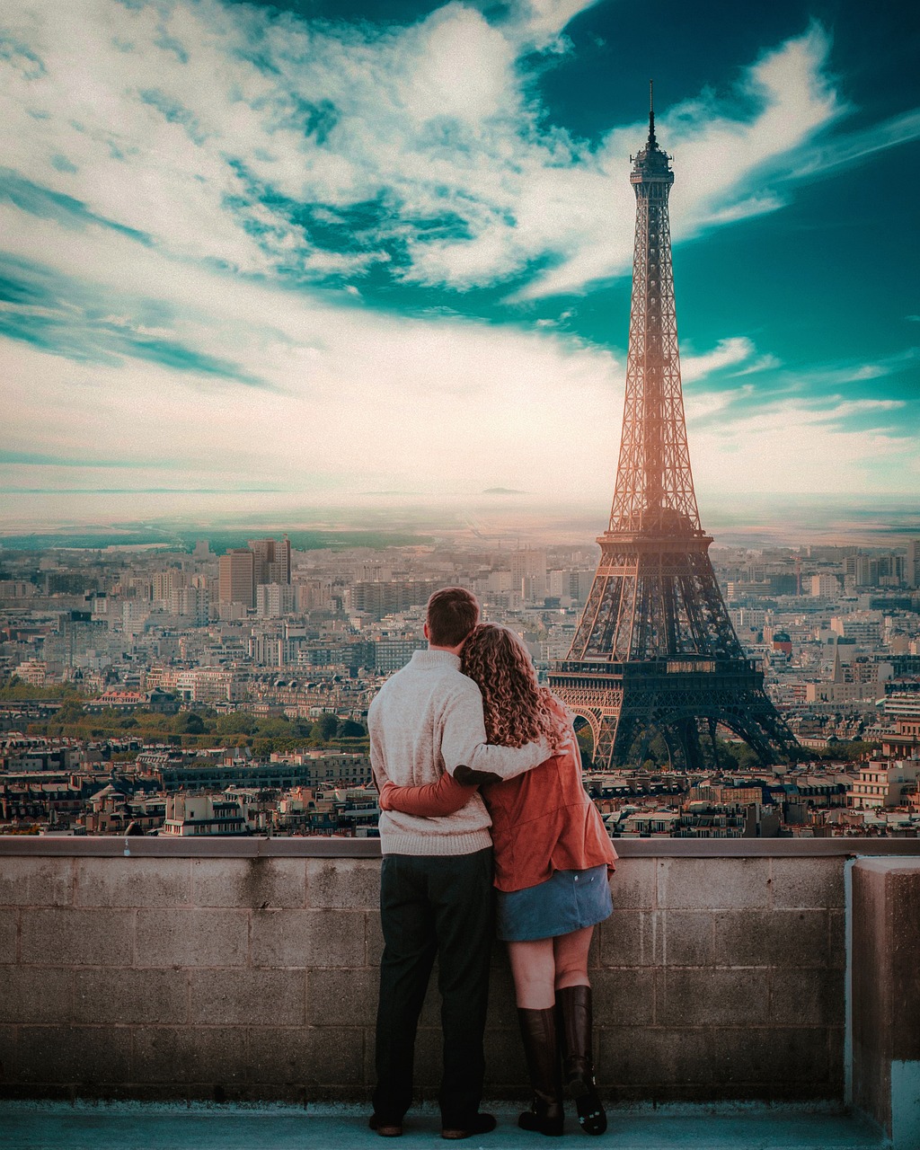 paris, couple, cityscape, city, blue sky, sunny day, people, outdoors, adult, man, panoramic, street, woman, paris, paris, paris, paris, paris, couple